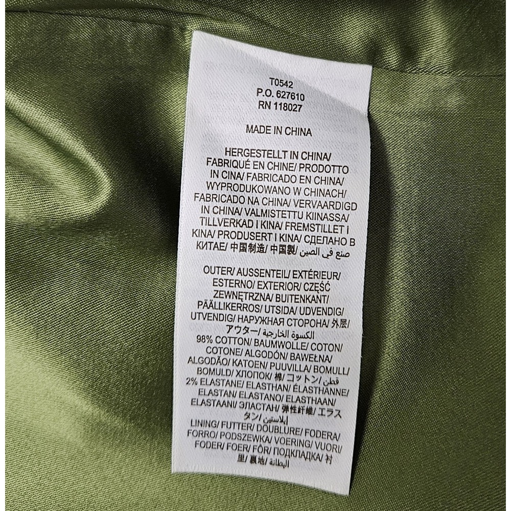 Boden Women's Size 12P Gabriella Pencil Skirt  Pineapple Green‎ Geometric - Picture 6 of 6